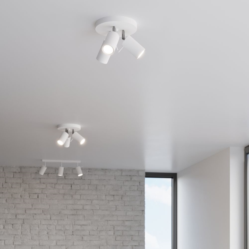 Faretto RING 3xGU10/10W/230V bianco