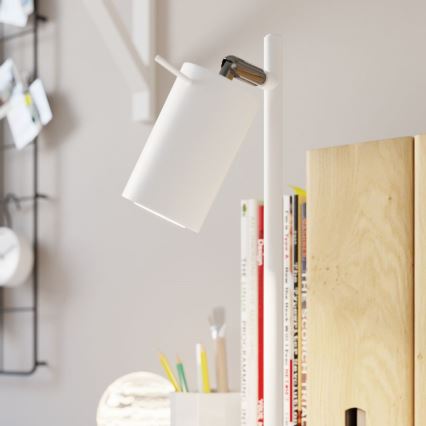 Lampada da tavolo RING 1xGU10/10W/230V bianco