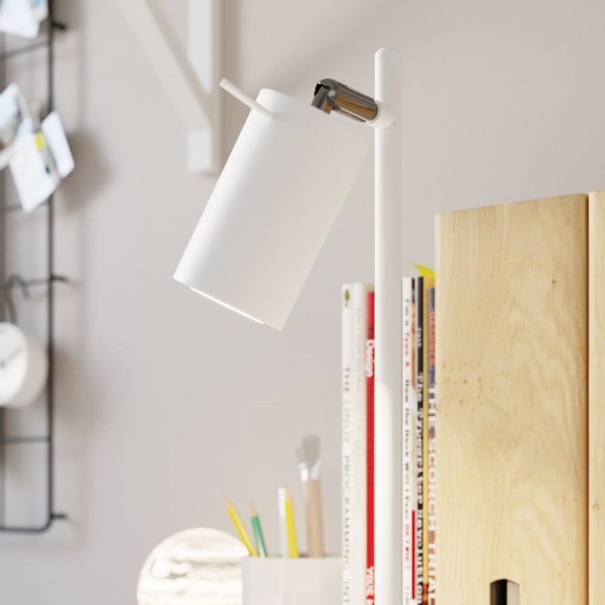 Lampada da tavolo RING 1xGU10/10W/230V bianco