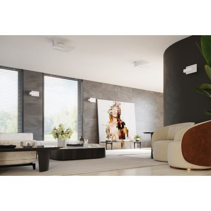 Lampada da parete LAPPO 1xE14/10W/230V bianca