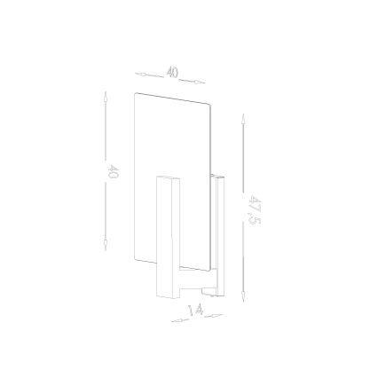 Plafoniera LAPPO 2xE27/15W/230V beige