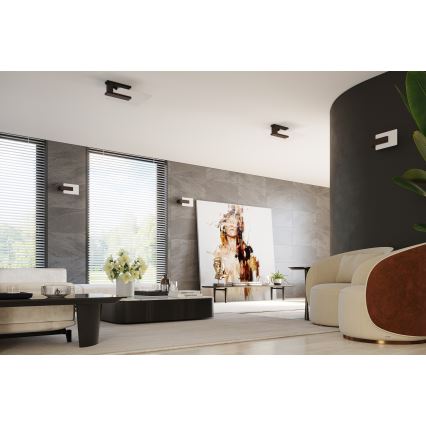 Lampada da parete LAPPO 1xE14/10W/230V nera