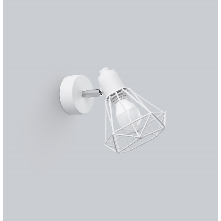 Faretto da parete ARTEMIS 1xE14/40W/230V bianco