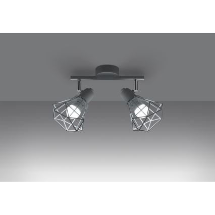 Luce Spot ARTEMIS 2xE14/40W/230V bianco