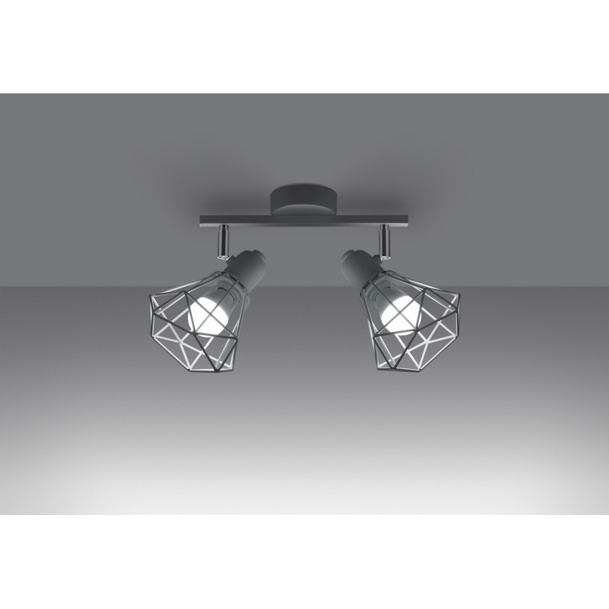 Luce Spot ARTEMIS 2xE14/40W/230V bianco