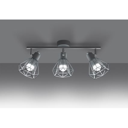 Luce Spot ARTEMIS 3xE14/40W/230V bianco