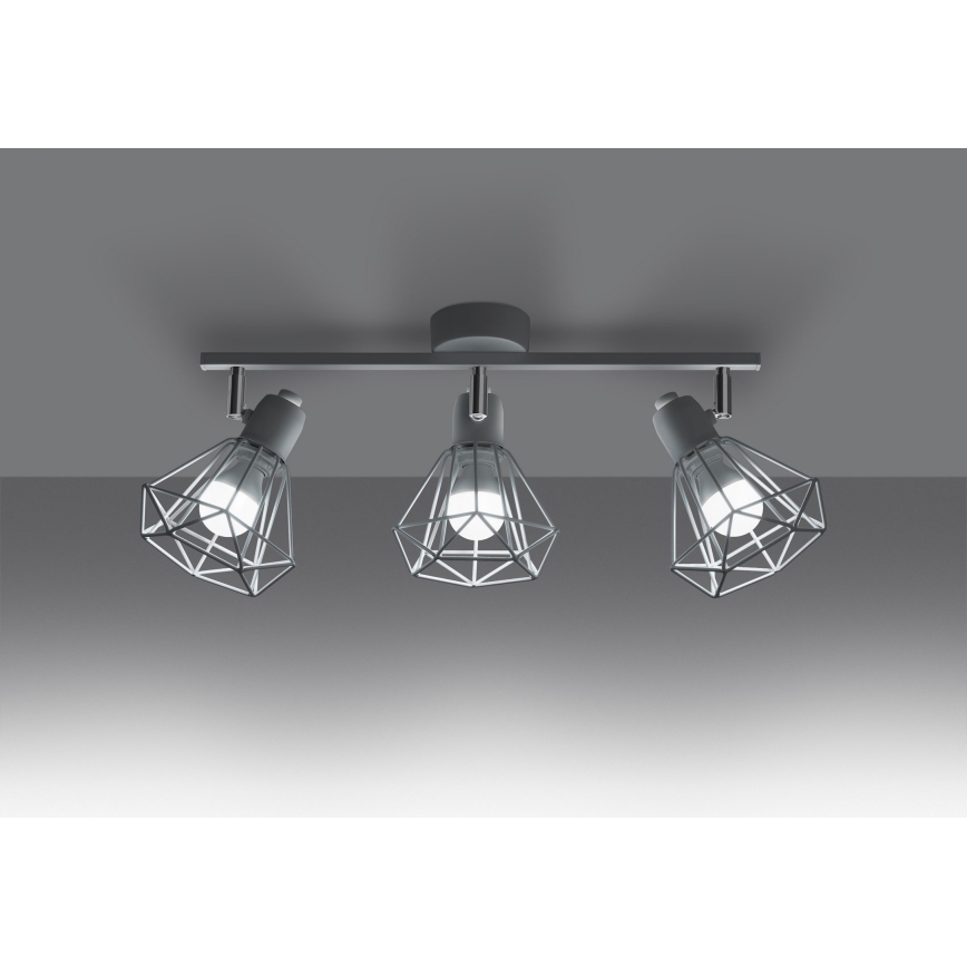 Luce Spot ARTEMIS 3xE14/40W/230V bianco