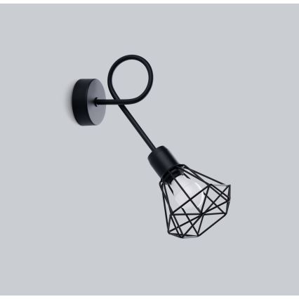 Lampada da parete ARTEMIS 1xE14/40W/230V nero