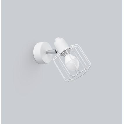 Lampada da parete a spot BELUCI 1xE14/40W/230V bianco