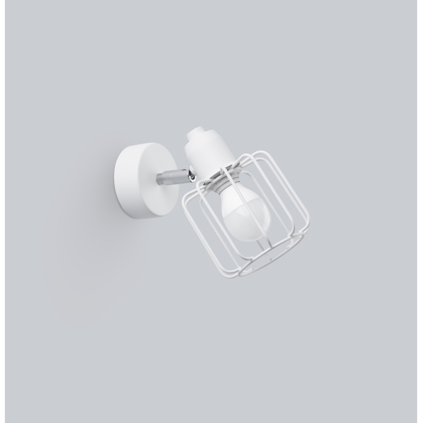 Lampada da parete a spot BELUCI 1xE14/40W/230V bianco