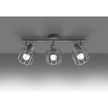 Luce Spot BELUCI 3xE14/40W/230V bianco