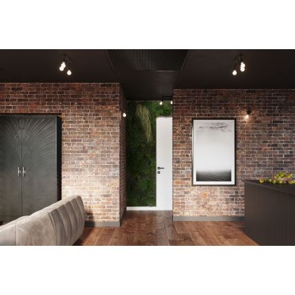 Luce Spot FORNES 2xE27/60W/230V nero