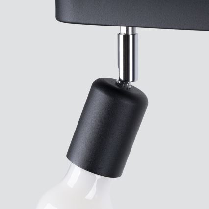 Luce Spot FORNES 2xE27/60W/230V nero