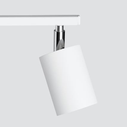 Luce Spot LEMMI 2xGU10/40W/230V bianco