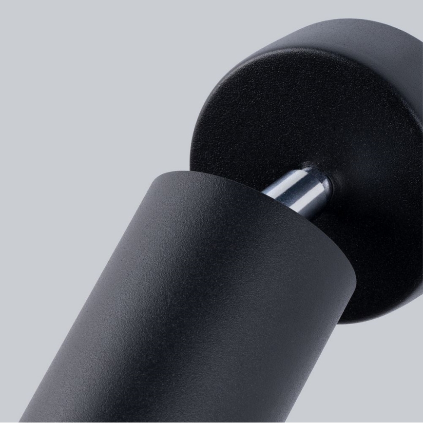 Lampada da parete a spot LEMMI 1xGU10/40W/230V nero
