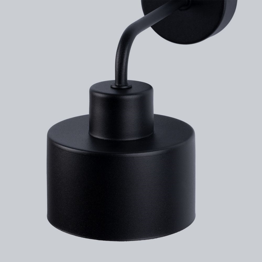Lampada da parete SAVAR 1xE27/60W/230V nero