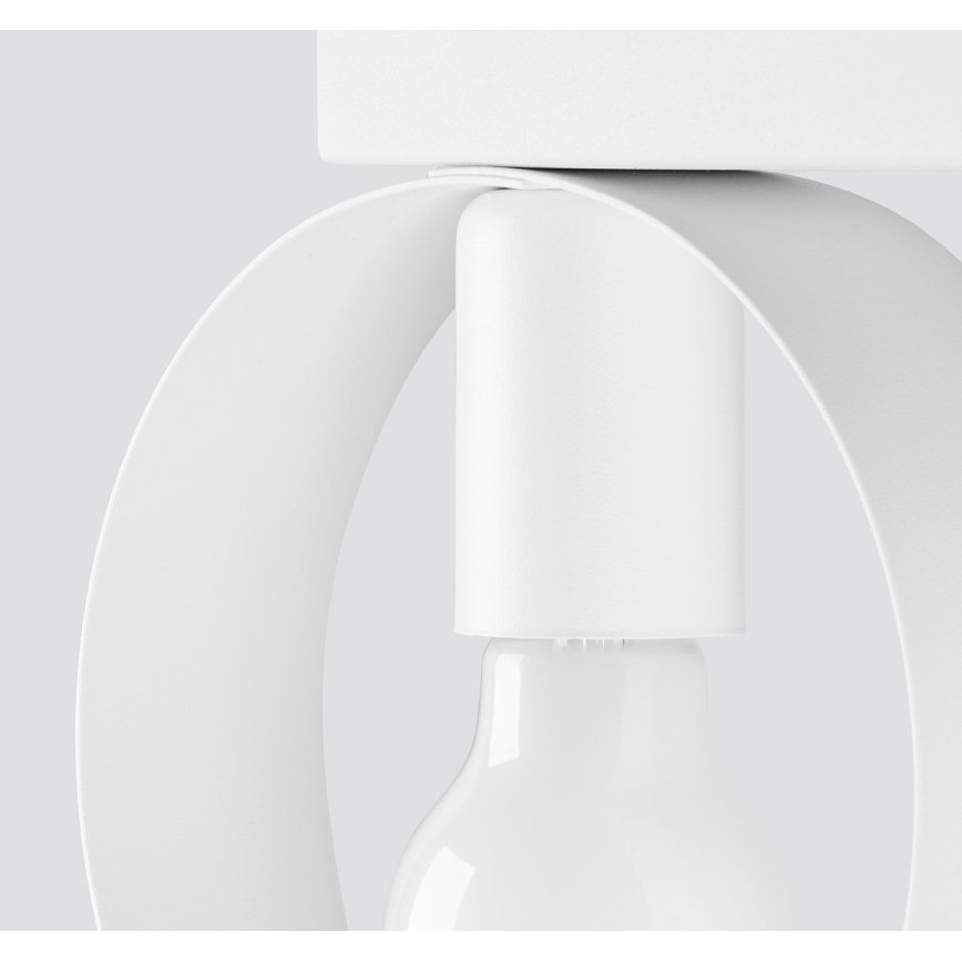 Lampada da soffitto TITRAN 2xE27/60W/230V bianco