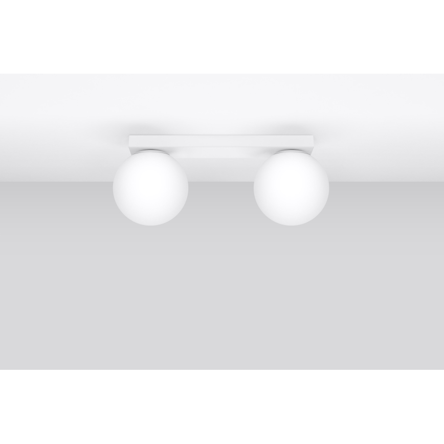 Plafoniera YOLI 2xG9/12W/230V bianco