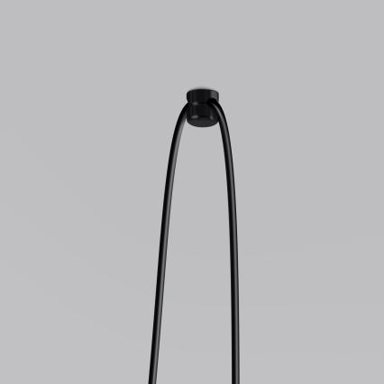 Lampadario a sospensione con filo NESO 1xE27/15W/230V ragno calcestruzzo
