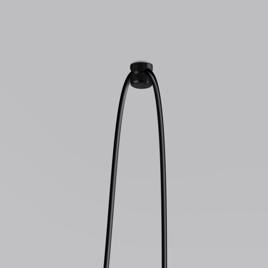 Lampadario a sospensione con filo NESO 1xE27/15W/230V ragno calcestruzzo