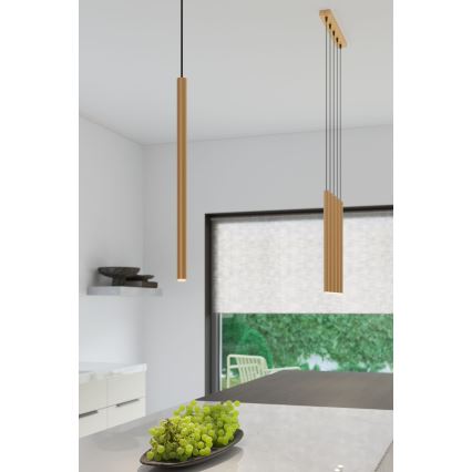 Lampadario a sospensione con filo PASTELO 1xG9/8W/230V oro