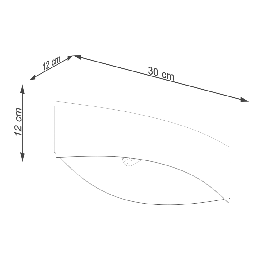 Lampada da parete TONI 1xG9/8W/230V nero