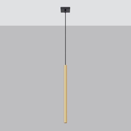 Lampadario a sospensione con filo PASTELO 1xG9/8W/230V oro