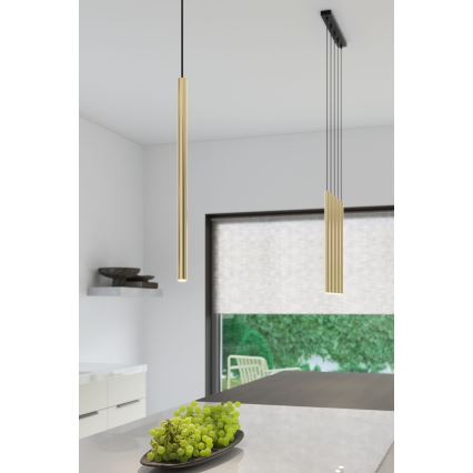 Lampadario a sospensione con filo PASTELO 1xG9/8W/230V oro