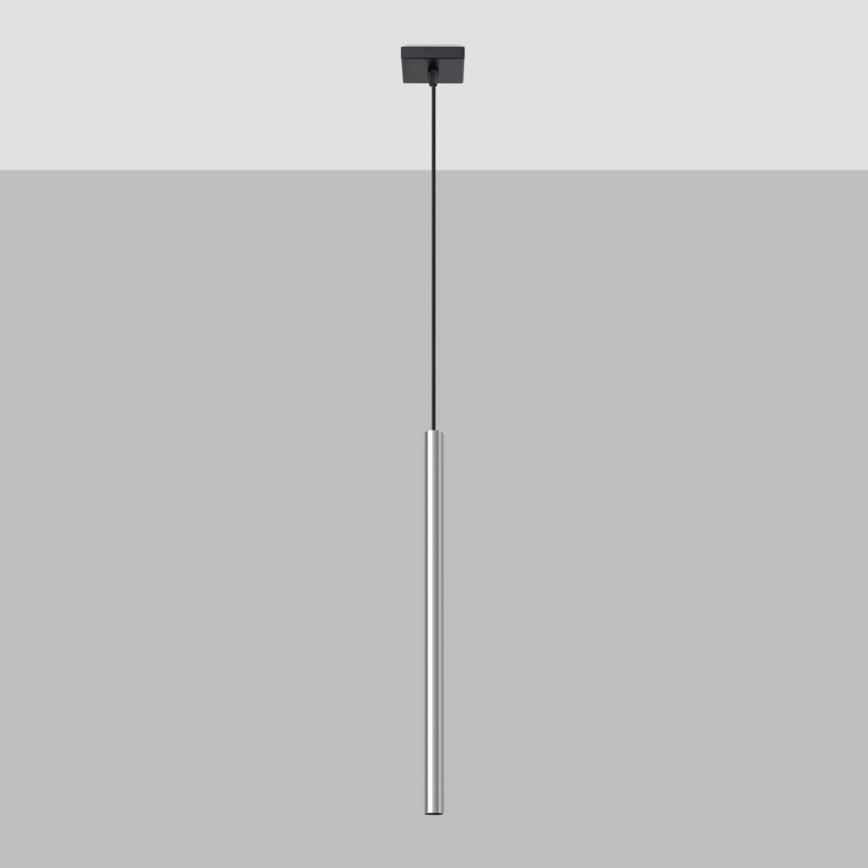 Lampadario a sospensione con filo PASTELO 1xG9/8W/230V cromo lucido