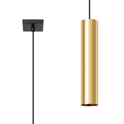 Lampadario a sospensione con filo LAGOS 1xGU10/10W/230V oro