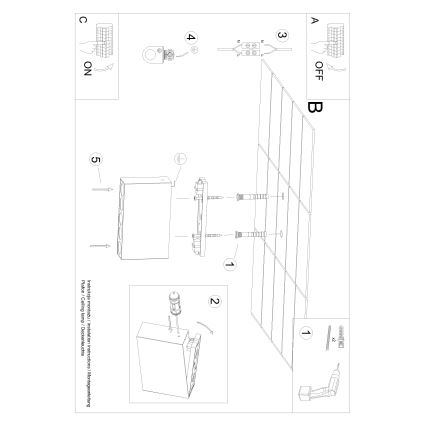 Faretto LED SOLE LED/11W/230V nero