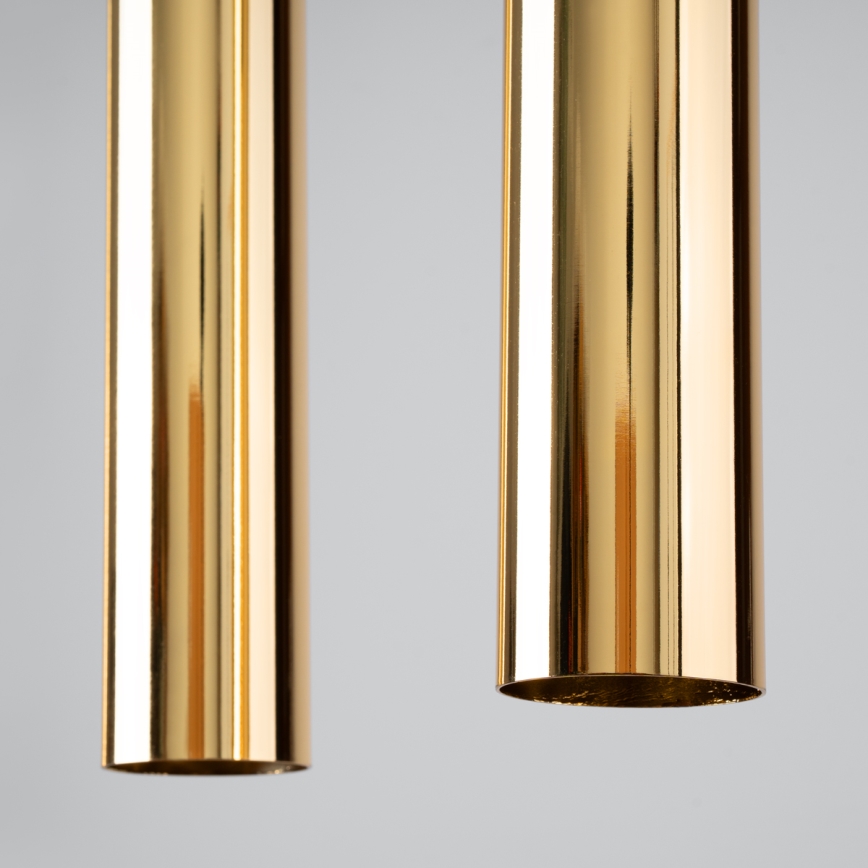Lampadario a sospensione con filo LAGOS 2xGU10/10W/230V oro
