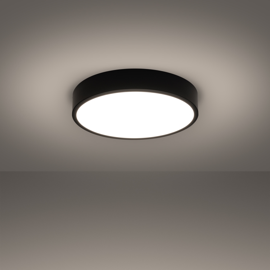 Plafoniera LED ONYX LED/32W/230V Ø 40 cm nera