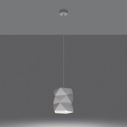 Lampadario a sospensione con filo GOBI 1xE27/15W/230V ceramiche