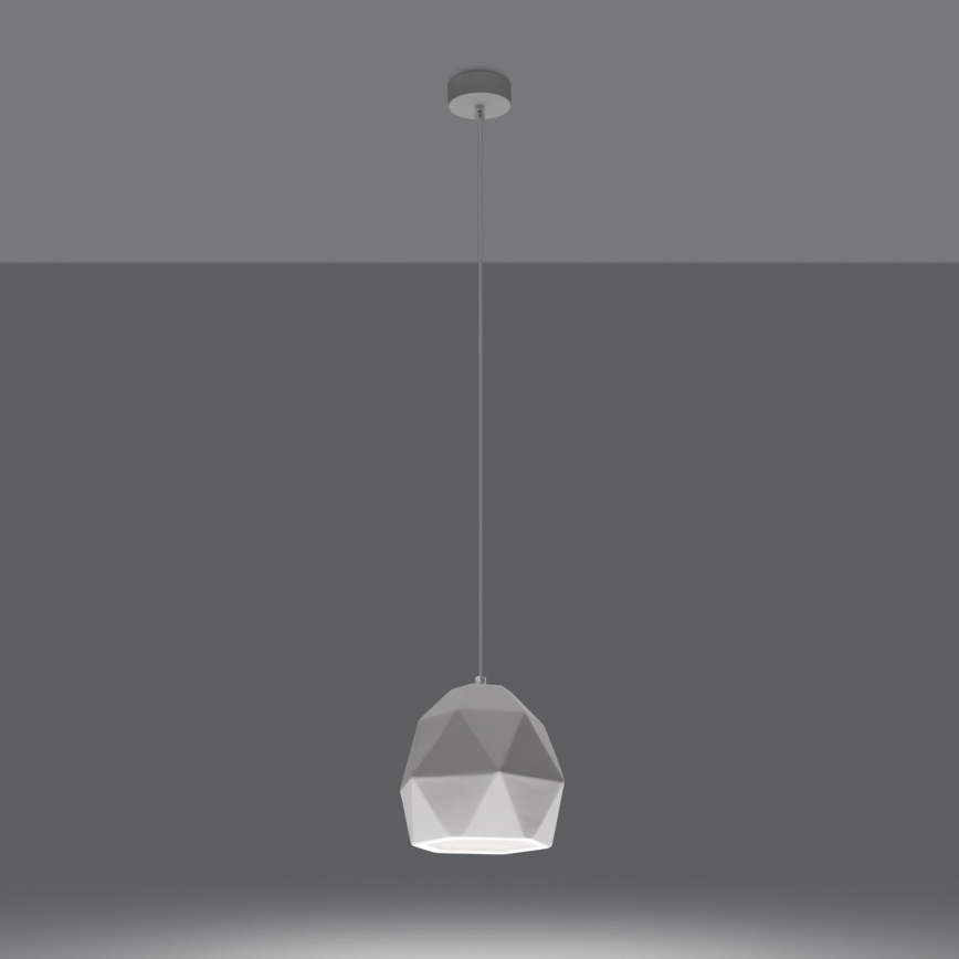 Lampadario a sospensione con filo MINT 1xE27/15W/230V ceramiche