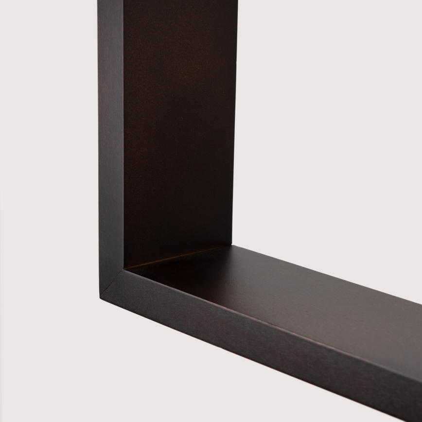 Lampadario a sospensione con filo ARIES 1xE27/15W/230V faggio/wenge
