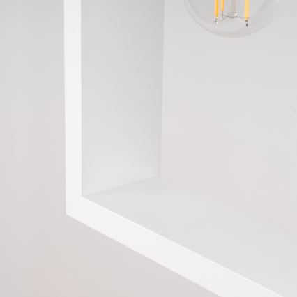 Lampadario a sospensione con filo ARIES 1xE27/15W/230V faggio/bianco