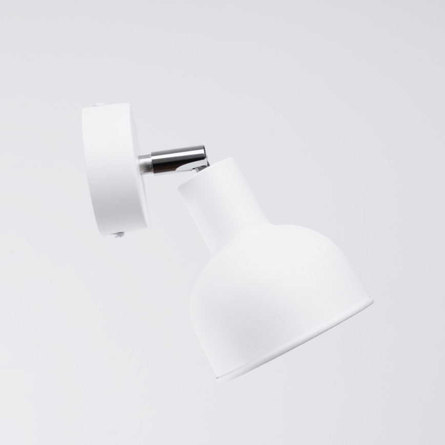Faretto da parete ELBA 1xE27/15W/230V bianco