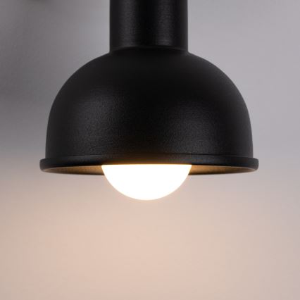 Faretto da parete ELBA 1xE27/15W/230V nero
