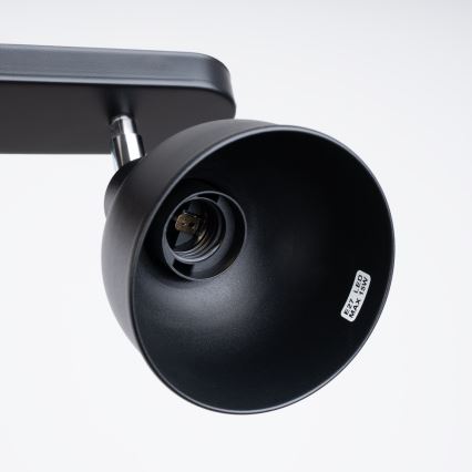 Faretto ELBA 2xE27/15W/230V nero