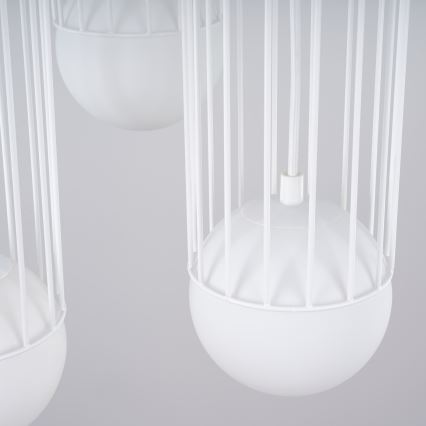Lampadario a sospensione con filo BRINA 3xG9/8W/230V bianco