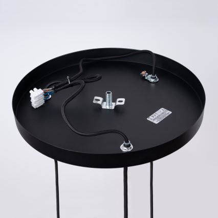 Lampadario a sospensione con filo BRINA 3xG9/8W/230V nero