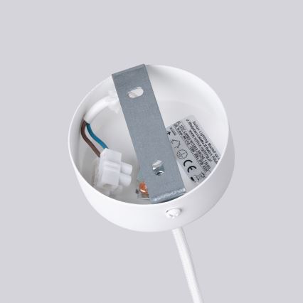 Lampadario a sospensione con filo ARCHE 1xG9/8W/230V bianco