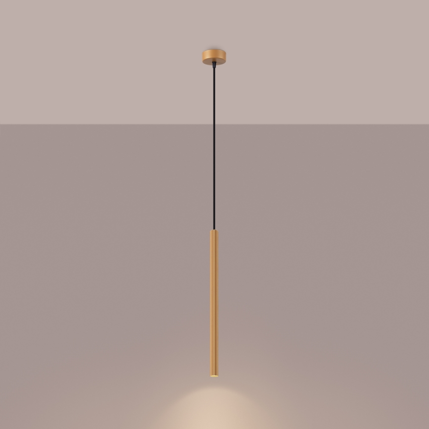 Lampadario a sospensione con filo ARCHE 1xG9/8W/230V oro