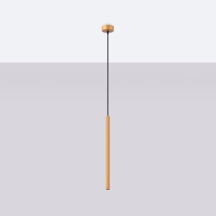 Lampadario a sospensione con filo ARCHE 1xG9/8W/230V oro