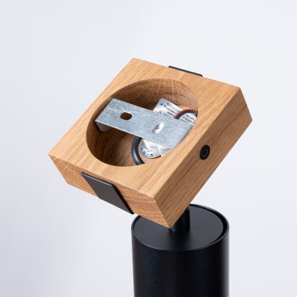 Faretto da parete FAGER 1xGU10/10W/230V nero
