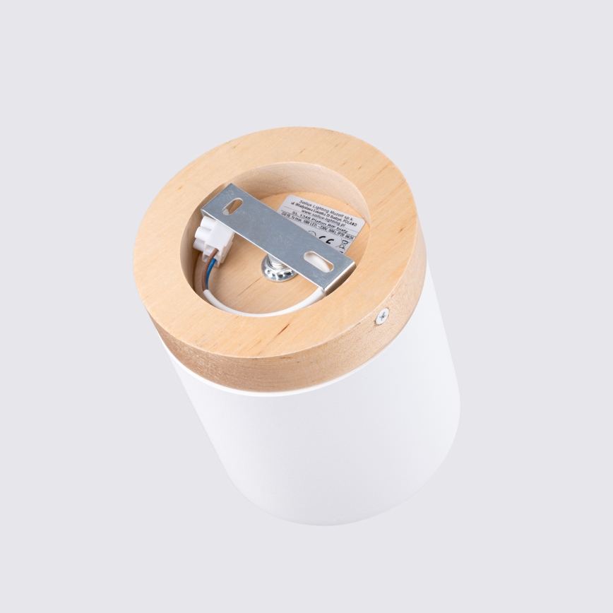 Faretto RIF 1xGU10/10W/230V diametro 12 cm bianco