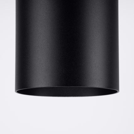 Faretto RIF 1xGU10/10W/230V diametro 12 cm nero
