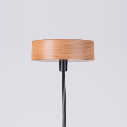 Lampadario a sospensione con filo MARION 1xE27/15W/230V diametro 29,5 cm nero