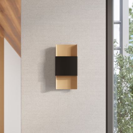 Applique DURLIN 2xG9/8W/230V oro/nero